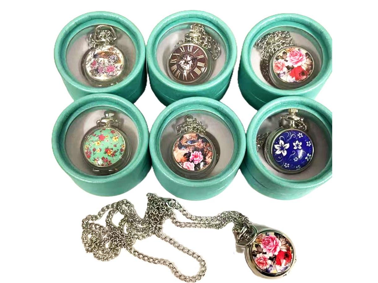 Pocket Watch - Floral Style
